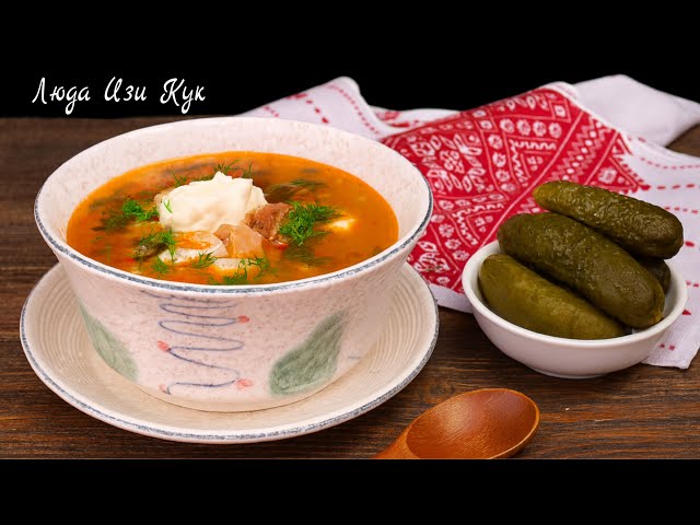 Как приготовить идеальный рассольник с перловкой и солеными огурчиками. Вкус, который согревает!