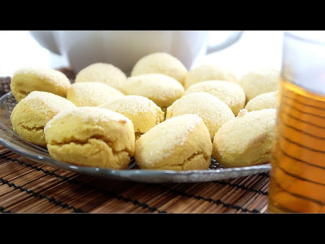 Домашнее кукурузное печенье. Быстрая выпечка к чаю