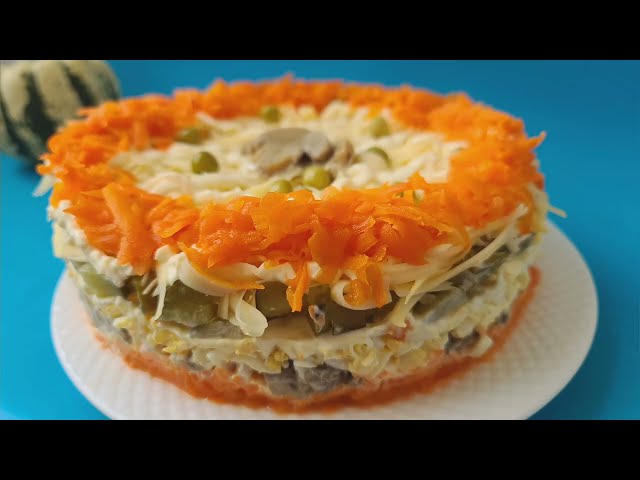 Салат Снежная королева. Удачный рецепт на Новый Год или праздничный стол 