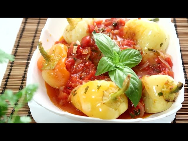 Простая и очень вкусная закуска из сладкого перца